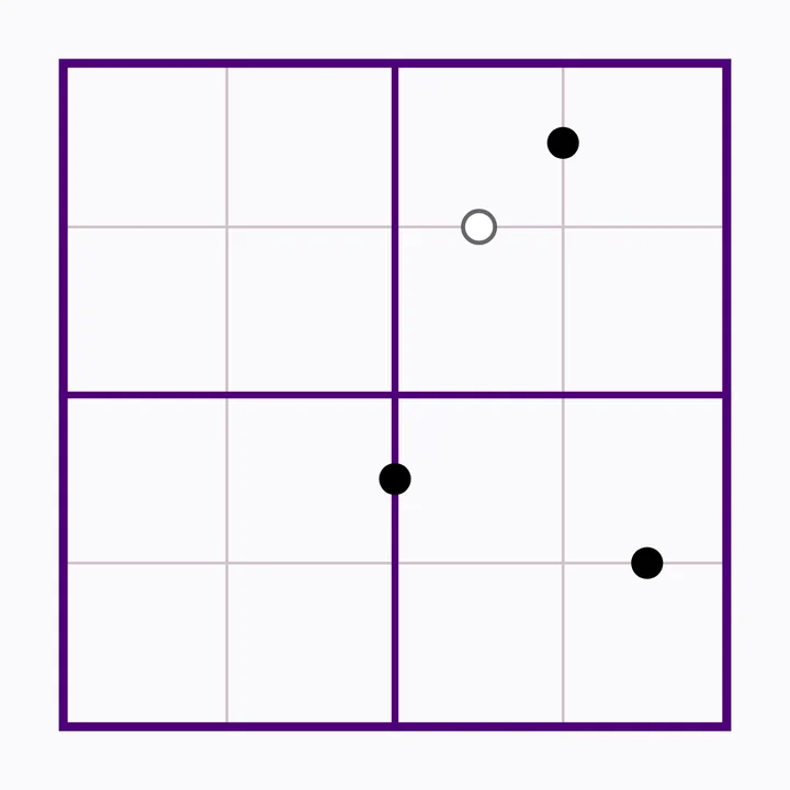 Black and White Dots