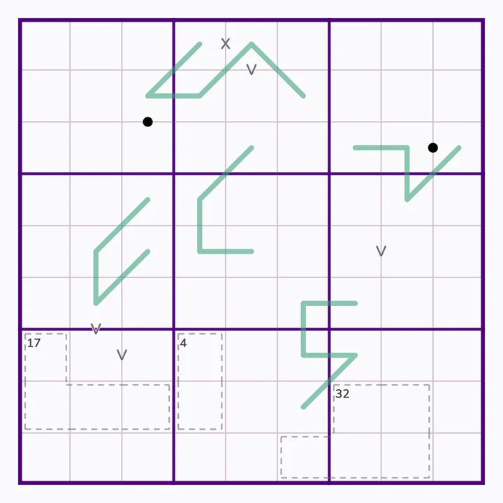 Northern Whisper Turns and Three Cages